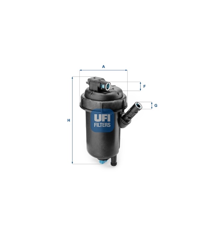 Ufi 55.139.00 Filtro carburante compatibile con 55.139.00