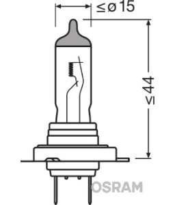 Osram 62210CBB-HCB Lampade H7 COOL BLUE BOOST 12V 80W 5500K - Set 2 Pz