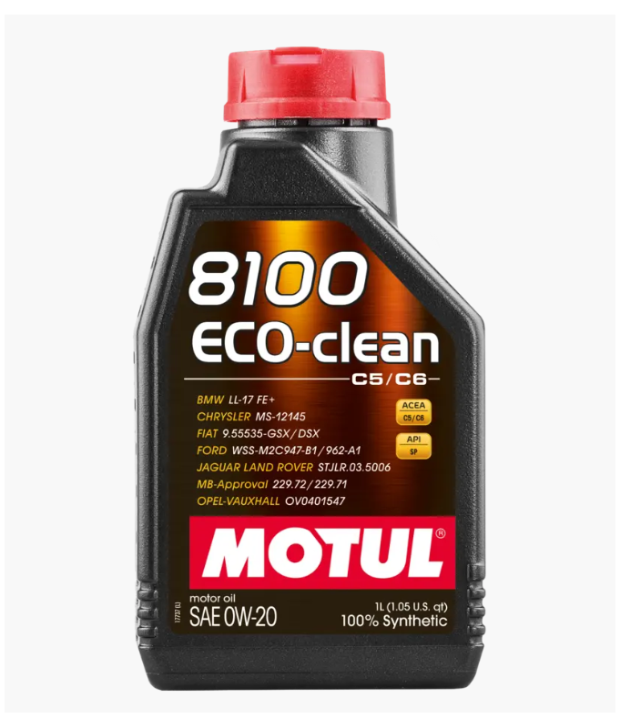 MOTUL 8100 ECO-CLEAN 0W-20 LT.1 - 108813
