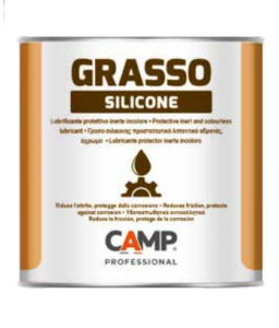 Camp 1116-001 Grasso Silicone - Grasso lubrificante a base di silicone kG.1
