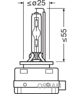 OSRAM 66140CLC OSRAM XENARC...