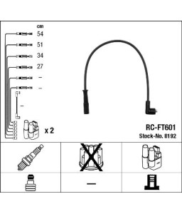 Set cavi candela NGK...