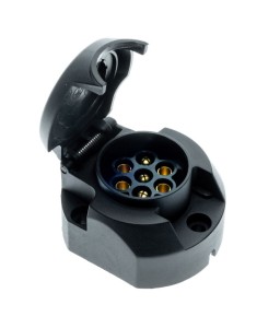 EINPARTS EPTA01 Presa per rimorchio 7-poli 12V – Plastica