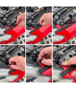 EINPARTS EPCRC03 Set bottoni 100 pezzi 6 modelli