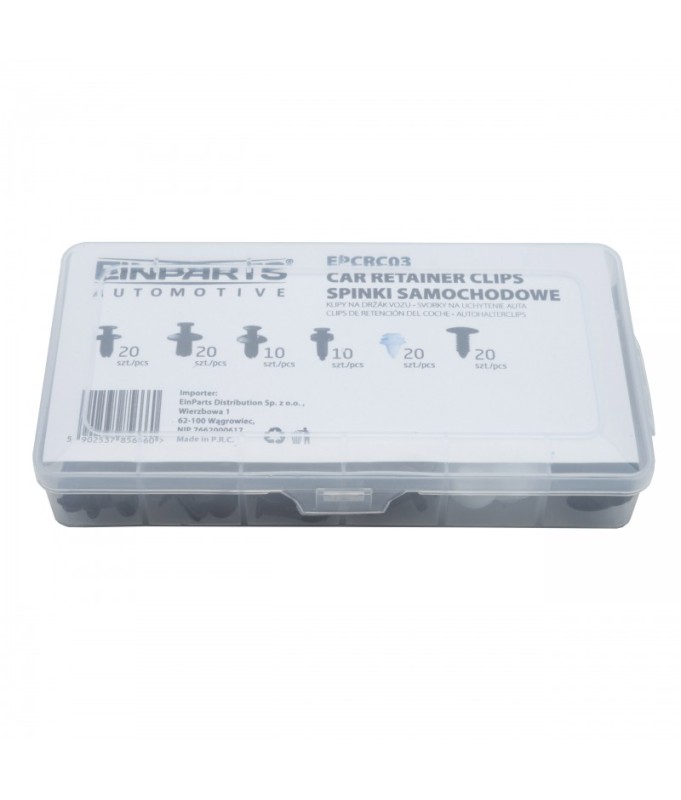 EINPARTS EPCRC03 Set bottoni 100 pezzi 6 modelli