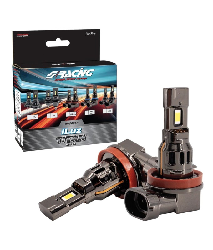 SIMONI RACING TZ11 Lampade led H11-H9-H8-H16 iLuz Titan