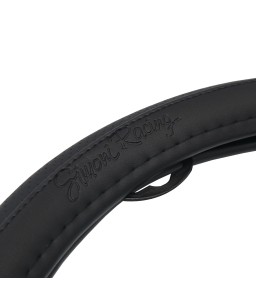 Simoni Racing CVT/16 Coprivolante Total Black Universale, in Ecopelle, Colore Nero Diametro 37-39 cm