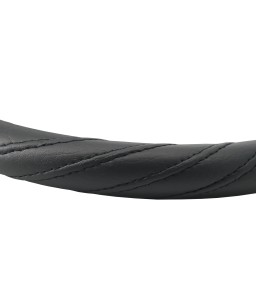Simoni Racing CVT/23 Coprivolante Dark Simoni Racing – ecopelle nera per volanti 37–39 cm