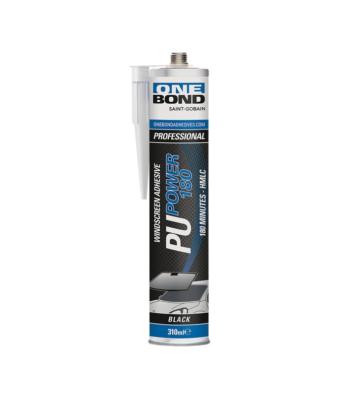 ONE BOND 78072765565 Sigillante vetro PU FAST120 Professional 120 Minutes - HMLC colore nero SAINT-GOBAIN