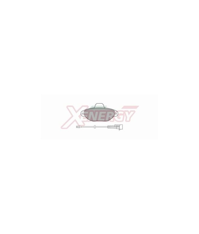 XENERGY X40517 pastiglie freni uguale a BPA0414.01