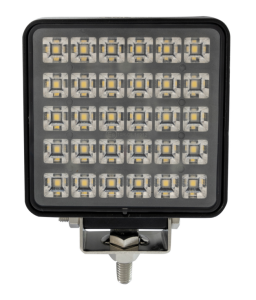AMA 68050 Faro da lavoro quadrato a LED 10-30V, 26,3W, 3800LM, 30 LED, raggio ampio/largo, con interruttore