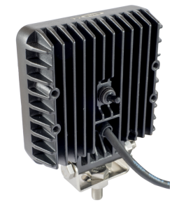 AMA 68050 Faro da lavoro quadrato a LED 10-30V, 26,3W, 3800LM, 30 LED, raggio ampio/largo, con interruttore
