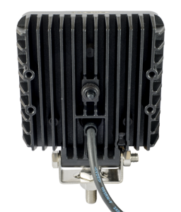 AMA 68050 Faro da lavoro quadrato a LED 10-30V, 26,3W, 3800LM, 30 LED, raggio ampio/largo, con interruttore