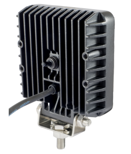 AMA 68050 Faro da lavoro quadrato a LED 10-30V, 26,3W, 3800LM, 30 LED, raggio ampio/largo, con interruttore