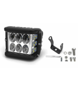 AMA 64479 Faro da lavoro rettangolare a LED 10-36V, 36W, 2800 LM, 12 LED, raggio COMBO (ampio e lungo)