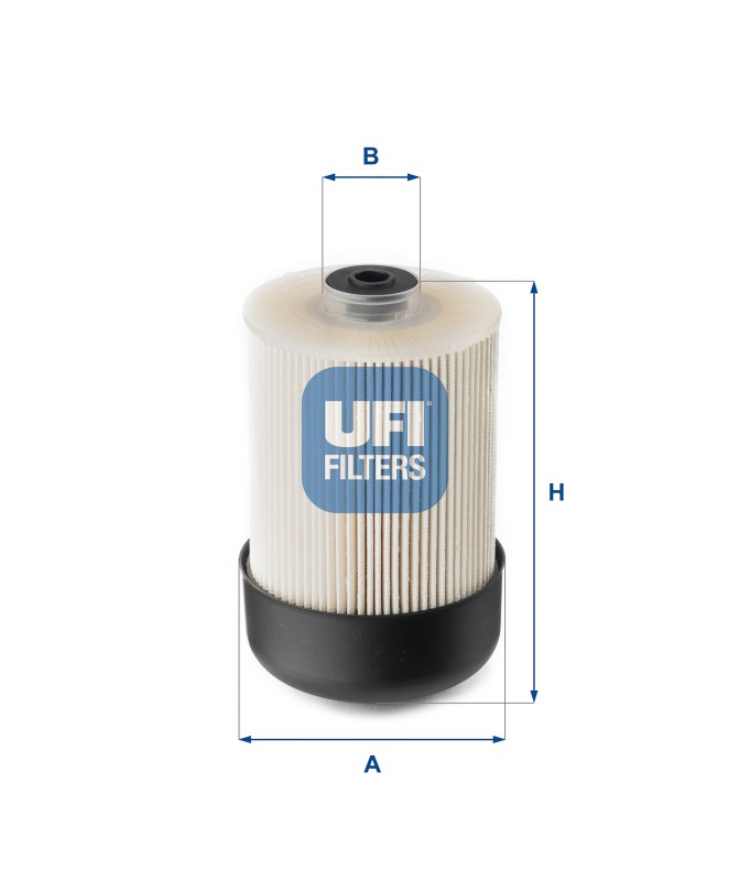 UFI 26.114.00 Filtro carburante uguale a 26.114.00