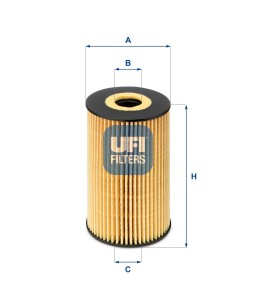 UFI 25.106.00 Filtro olio...