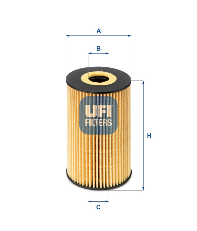 UFI 25.106.00 Filtro olio uguale a 25.106.00 - L903A