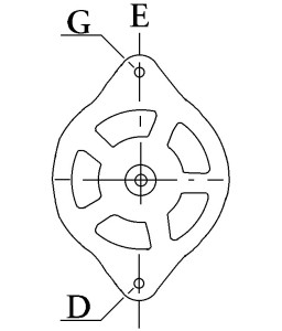Cargo 113849 Alternatore uguale a DAN930