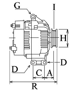 Cargo 114706 Alternatore