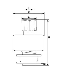 CARGO 130740 - Pignone uguale a 2829