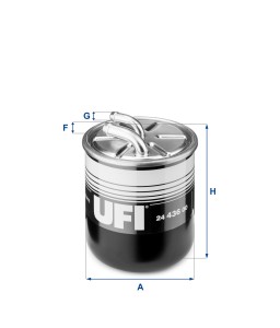  UFI 24.436.00 Filtro...