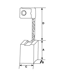 Cargo MASX17-184 Serie spazzole MASX17-18