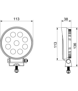 CARGO 172263 - Faro da lavoro a LED